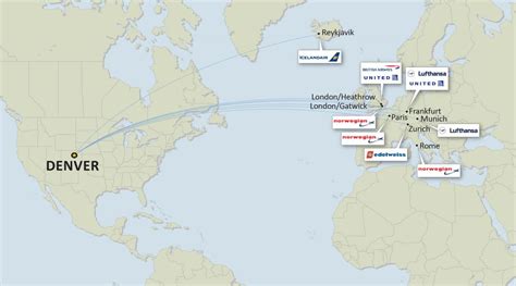 what are the cheapest flights from denver to europe